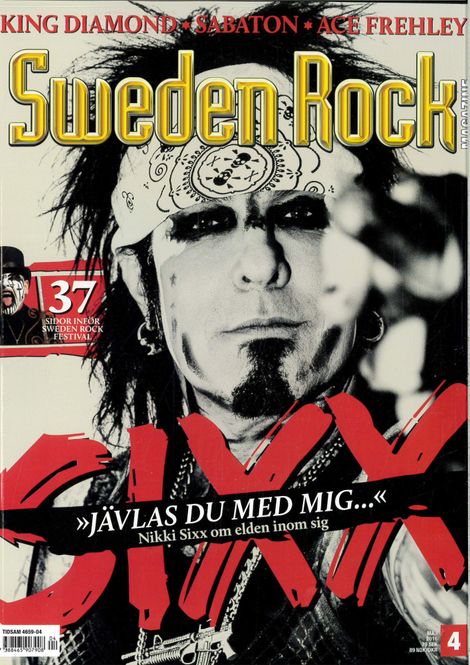 Huvudbild Sweden Rock Magazine 2016: #4