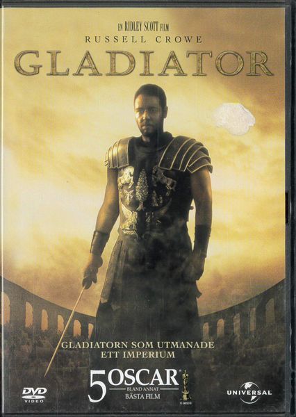 Gladiator (dvd) begagnad