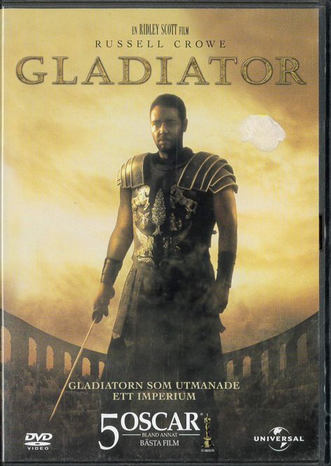 Huvudbild Gladiator (dvd) begagnad