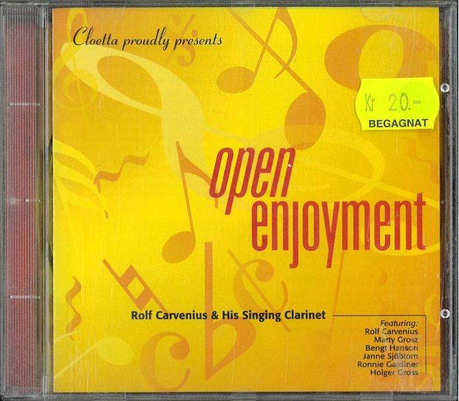 Huvudbild Rolf Carvenius & His Singing Clarinet - Open ...
