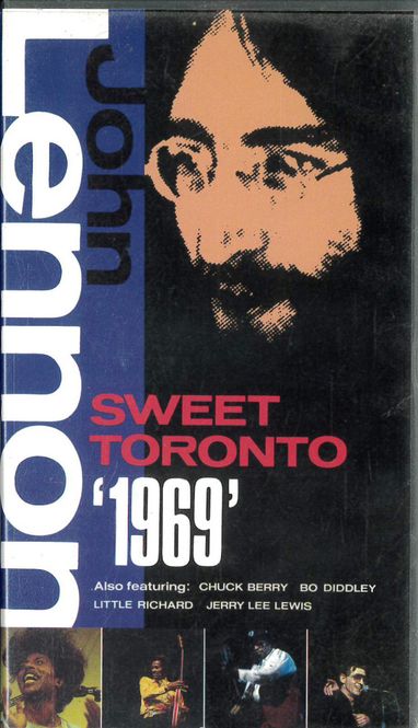 Huvudbild John Lennon - sweet Toronto 1969 (musik vhs)