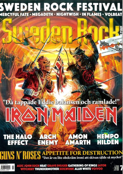Huvudbild Sweden Rock Magazine 2022: #7