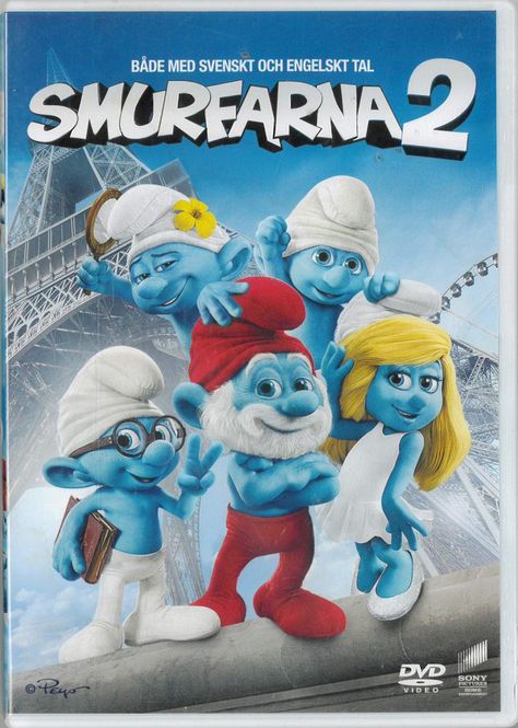 Huvudbild Smurfarna 2  - 2013 (dvd) beg
