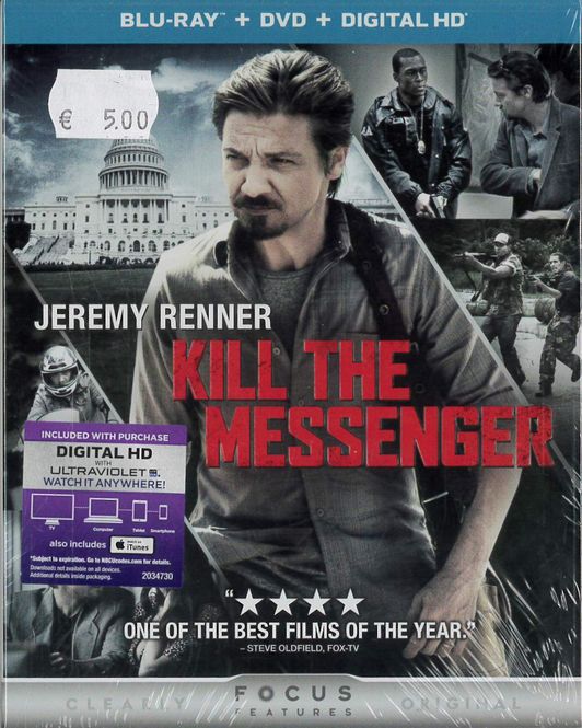 Huvudbild kill the messenger  (Blu-ray) import   