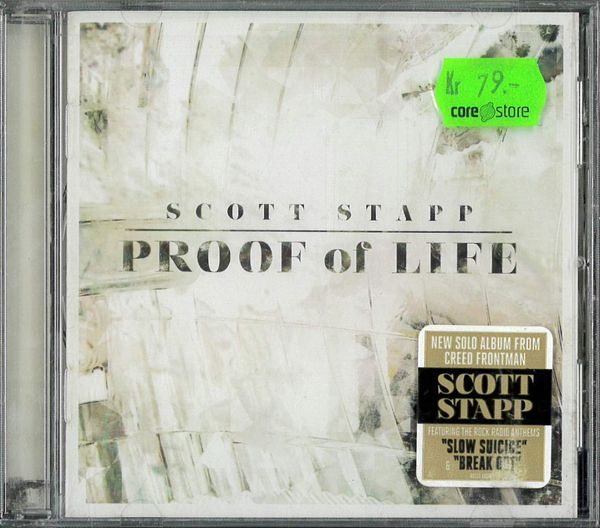 Scott Stapp - Proof of life  (cd) 