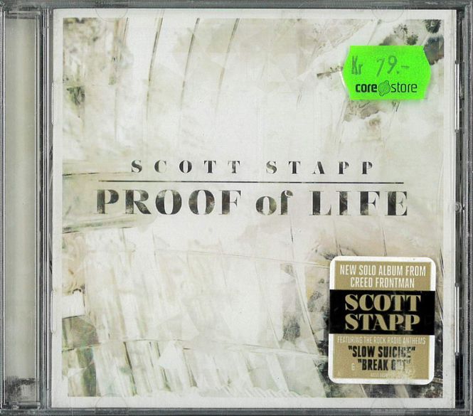 Huvudbild Scott Stapp - Proof of life  (cd) 