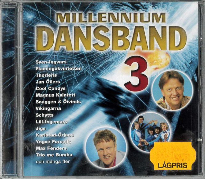 Huvudbild Millennium Dansband 3 (CD) beg