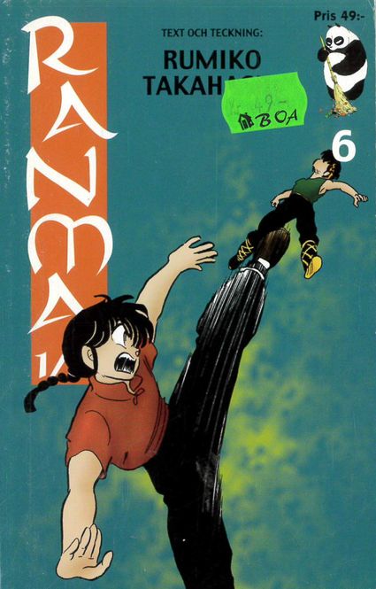 Huvudbild Ranma 1/2 06 : Splitteruppgörelsen (pocket)