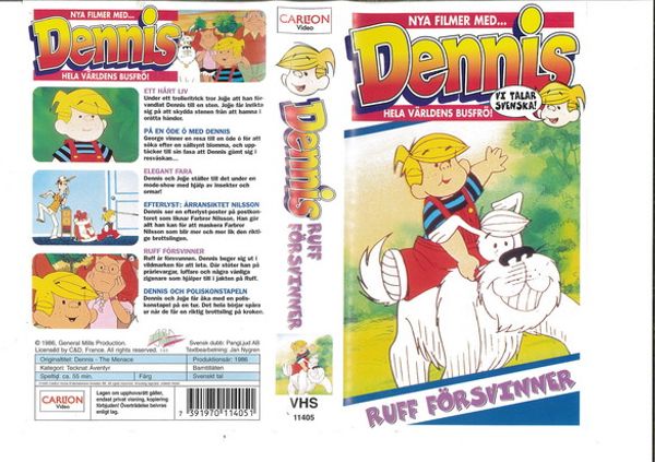 Dennis - Ruff försvinner (Vhs)