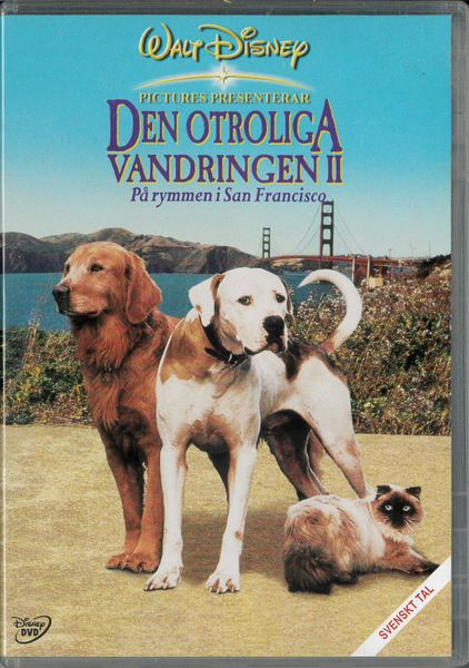 Den otroliga vandringen 2 (dvd)  beg