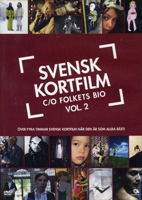 Huvudbild Svensk kortfilm c/o Folkets Bio Volym 2 (dvd)