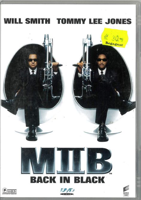 Huvudbild Men in Black II  (DVD) beg