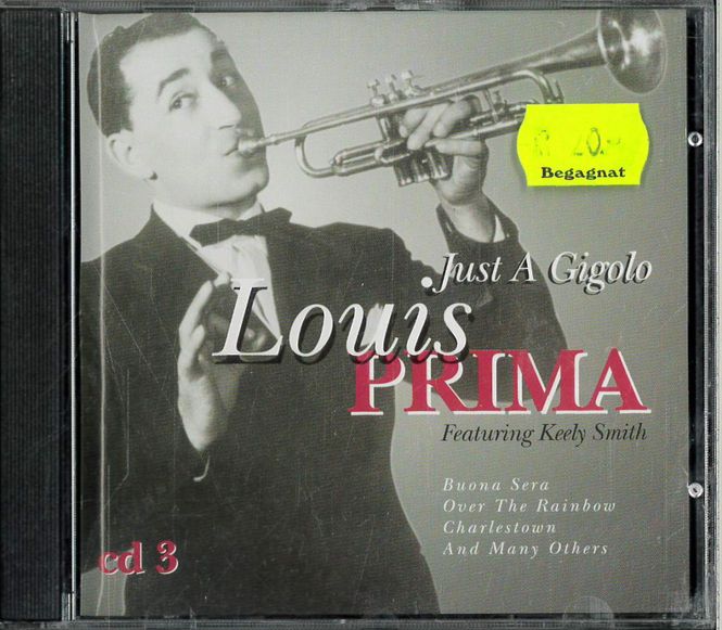 Huvudbild Louis Prima - Just a Gigolo (CD) beg