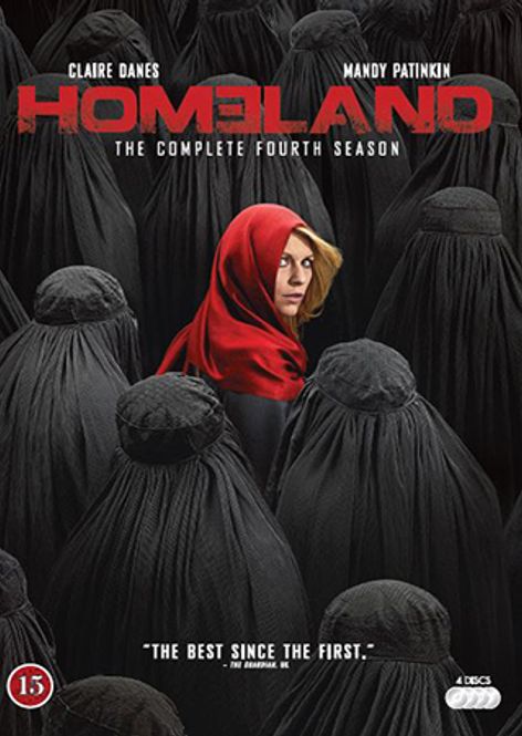 Huvudbild Homeland - Säsong 4 (DVD)