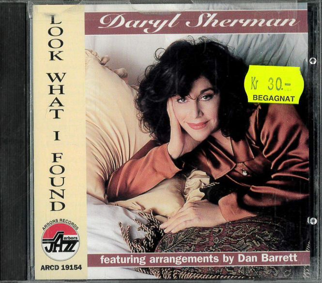 Huvudbild Daryl Sherman - Look what I found (CD) beg