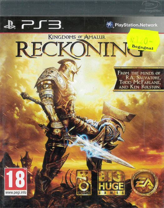 Huvudbild Kingdoms of Amalur - Reckoning (Ps3) beg    