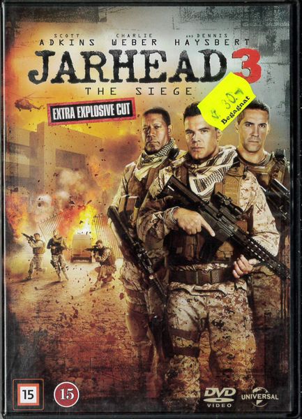 Jarhead 3: The Siege - beg dvd