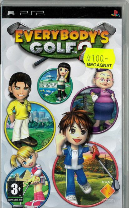 Huvudbild Everybody's Golf 2 (PSP) beg