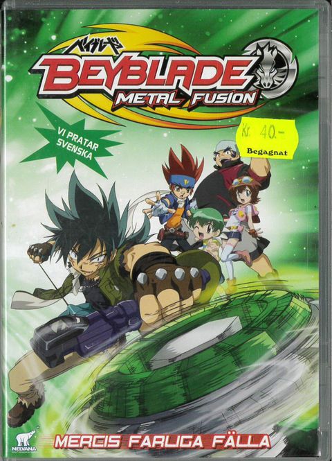 Huvudbild Beyblade Metal Fusion - Mercis farliga fälla  ...