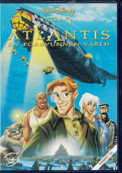 Atlantis - En försvunnen värld - Disneyklassiker 40 - beg dvd