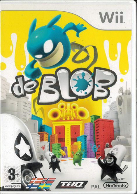 Huvudbild De Blob (Wii) beg