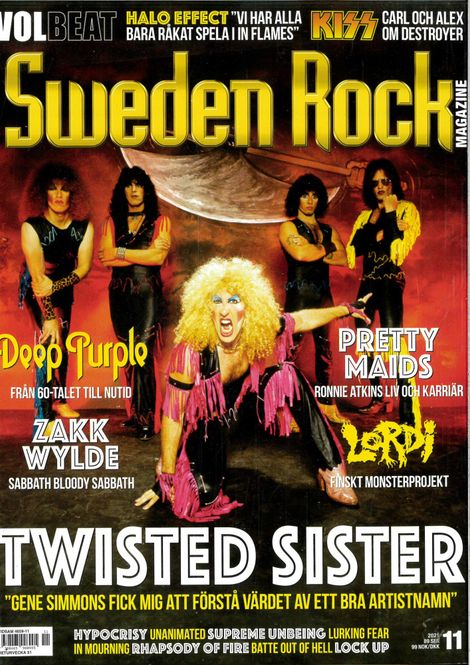 Huvudbild Sweden Rock Magazine 2021:#11