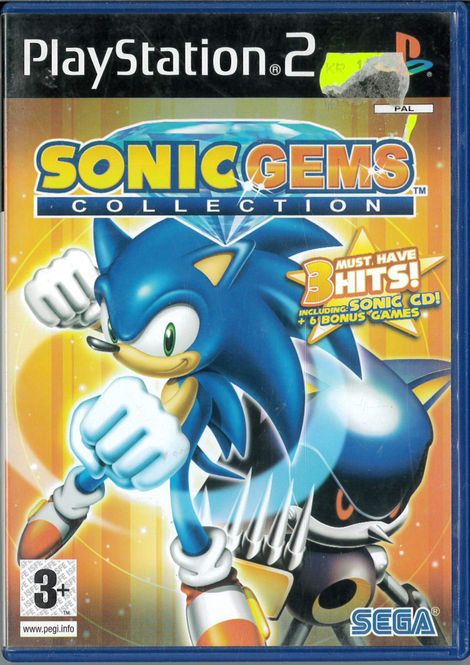 Huvudbild Sonic Gems Collection  (Ps2) beg