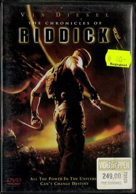 Huvudbild Chronicles of Riddick (dvd) beg