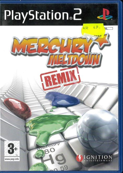 Huvudbild Mercury Meltdown Remix (Ps2) beg