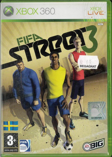 Huvudbild FIFA Street 3 (X360) beg