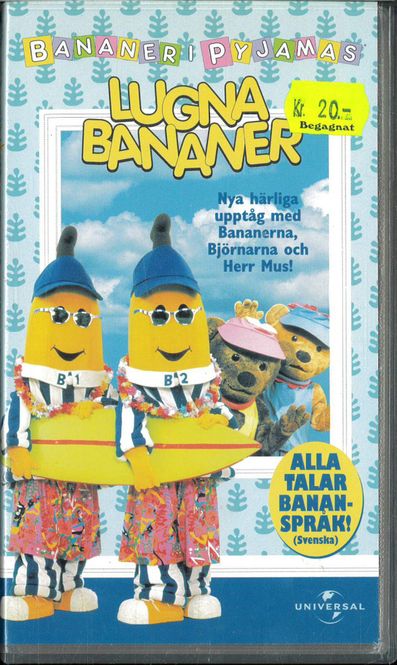 Huvudbild Bananer i pyjamas - Lugna bananer (vhs)