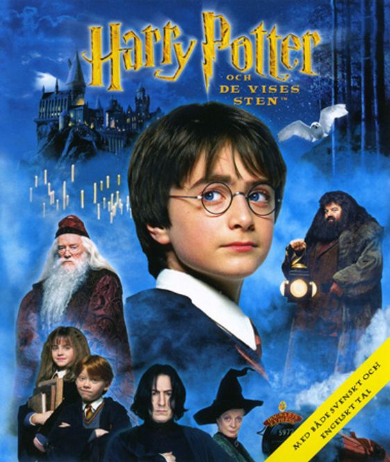 Huvudbild Harry Potter Och De Vises Sten (Blu-ray) 1 disc 