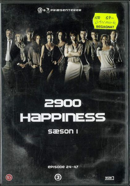 2900 Happiness - säsong 1 (24-47) beg dvd import