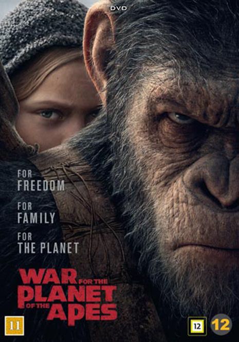 Huvudbild War For The Planet Of The Apes (dvd) beg