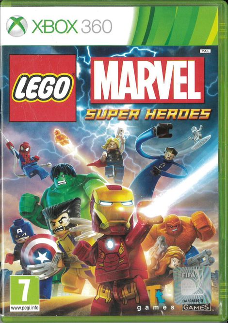 Huvudbild Lego Marvel Super Heroes (X360) beg