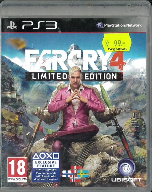 Huvudbild Far Cry 4: Limited Edition   (Ps3 beg)