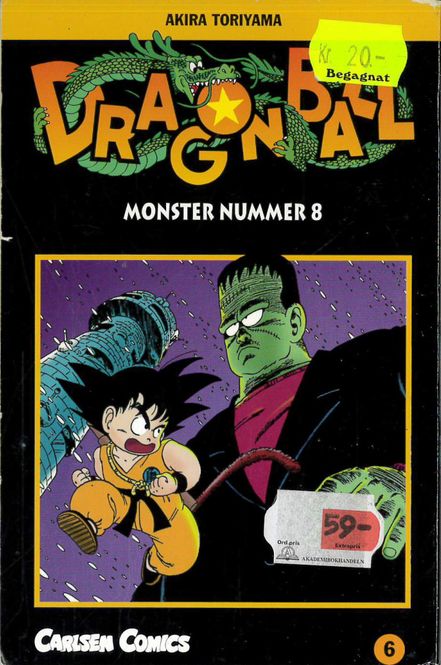 Huvudbild Dragon Ball 06 : monster nummer 8 (pocket) beg