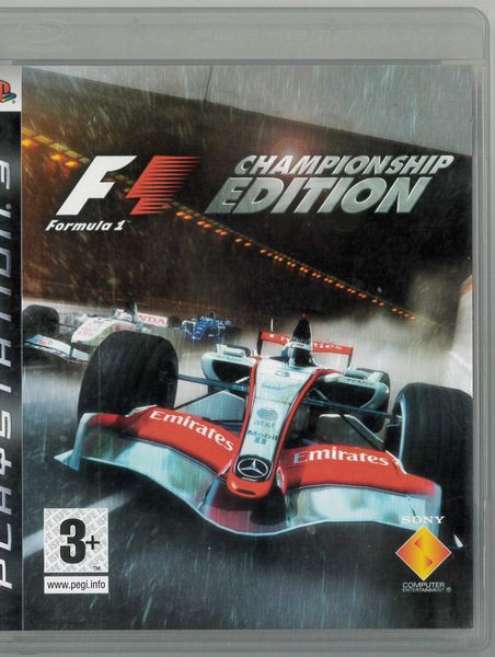 Formula one - Championship Edition (Ps3 Beg)