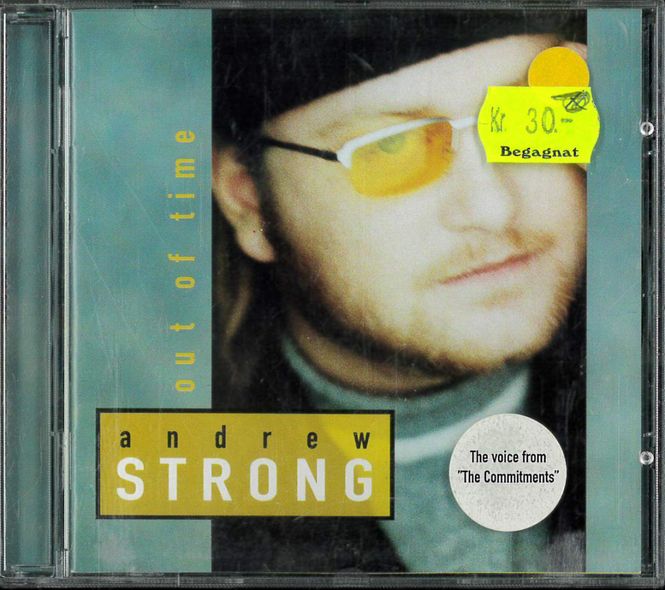 Huvudbild Andrew Strong - out of time  (cd) beg
