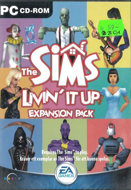 Huvudbild Sims - Livin´ It Up (Pc) 