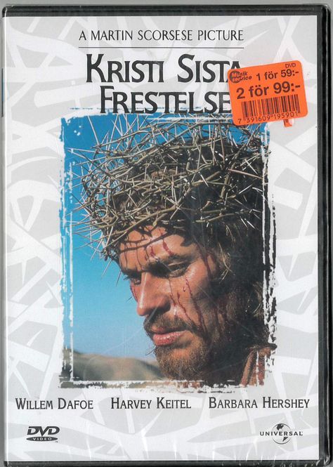 Huvudbild Kristi Sista Frestelse  (DVD)
