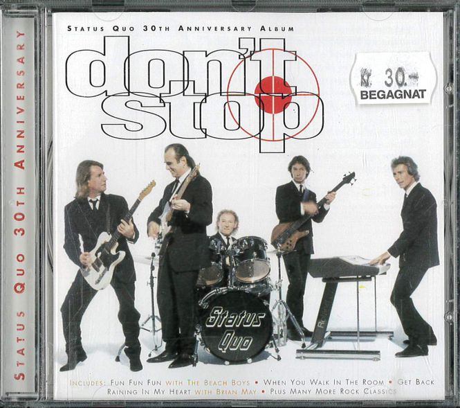 Huvudbild Status Quo - Don't Stop  (cd) beg