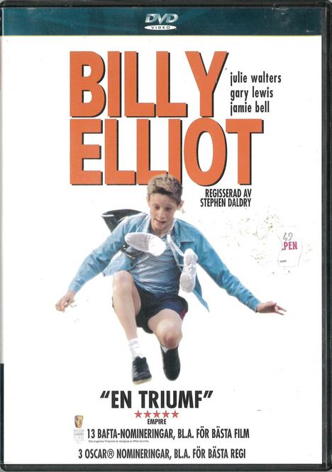 Huvudbild Billy Elliot (DVD) beg