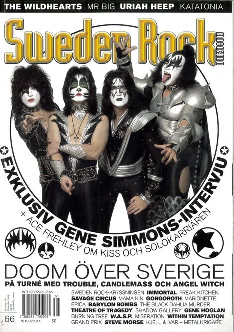Huvudbild Sweden Rock Magazine  #66