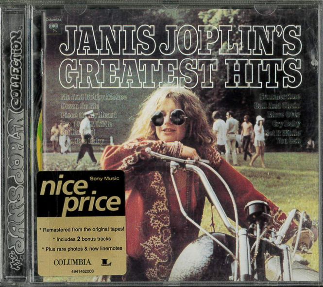 Huvudbild Janis Joplin's Greatest Hits (CD) beg