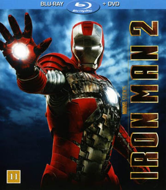Huvudbild Iron Man 2 (3-disc)   (Blu-ray + DVD) beg  