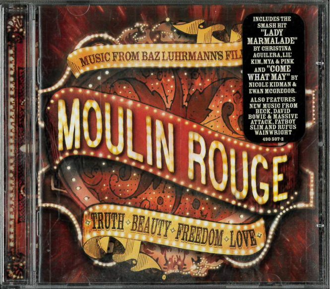 Huvudbild Soundtack - Moulin Rouge (CD) beg