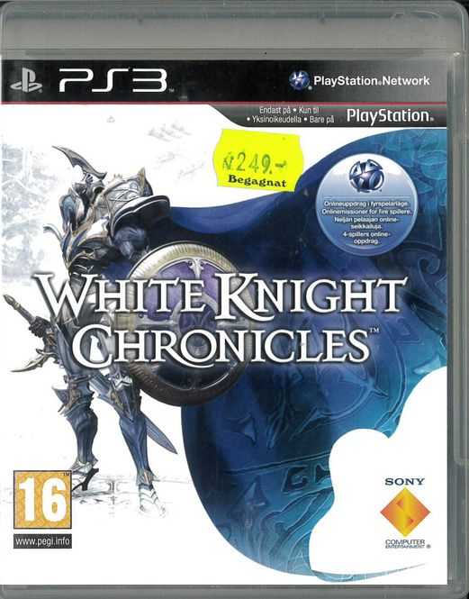 Huvudbild White Knight Chronicles (ps3) beg
