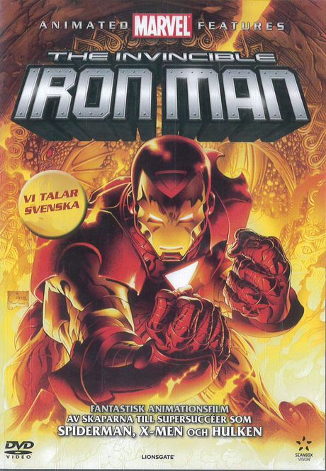 Huvudbild Invincible Iron Man (dvd) beg