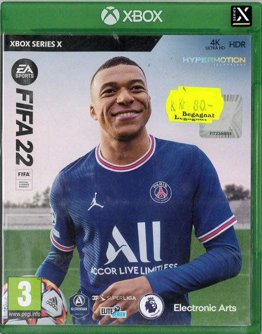 Huvudbild Fifa 22  (XBoxOne) beg